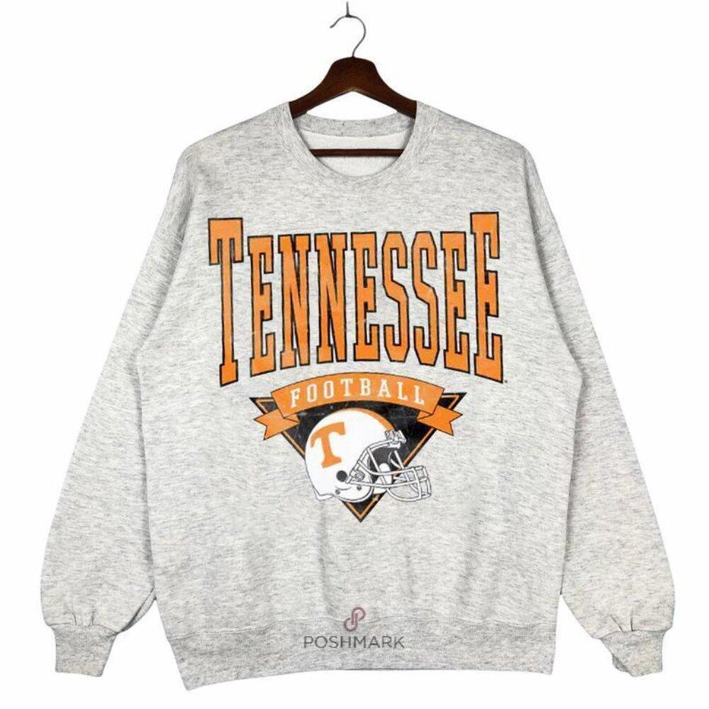 Col Tennessee Volunrs Football Ncaa Ncaa Football Co Sweatshirt Retro Vtg - Picture 1 of 4